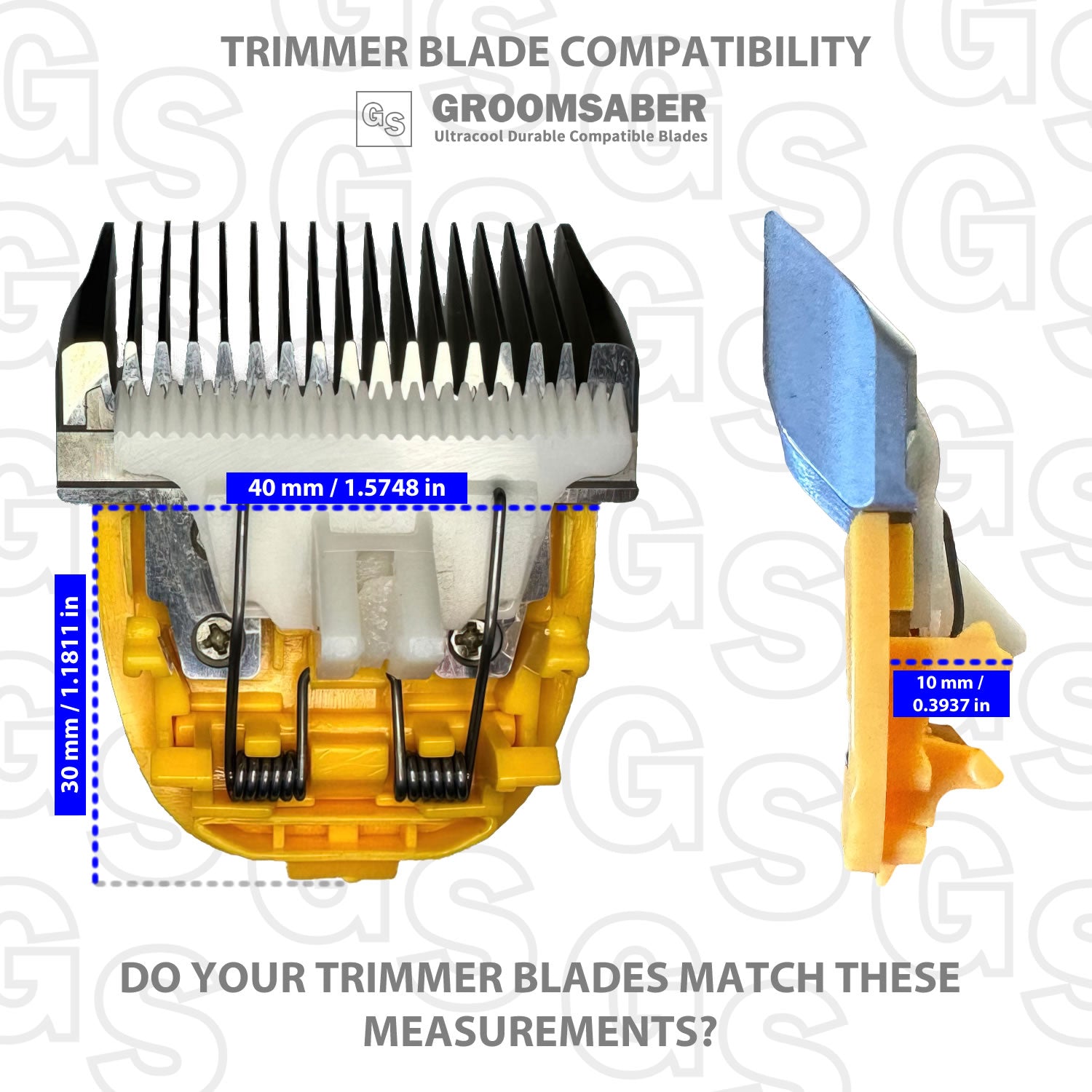 3F MaxFit PRO Dog Trimmer Blade (12.5 mm)